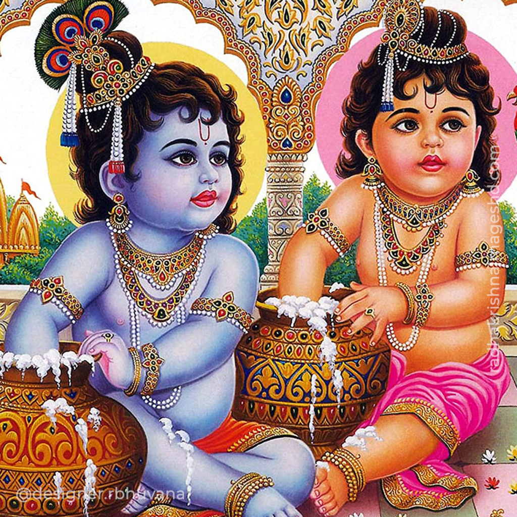 Cute Krishna HD Wallpaper Image Photo Painting Picture 25